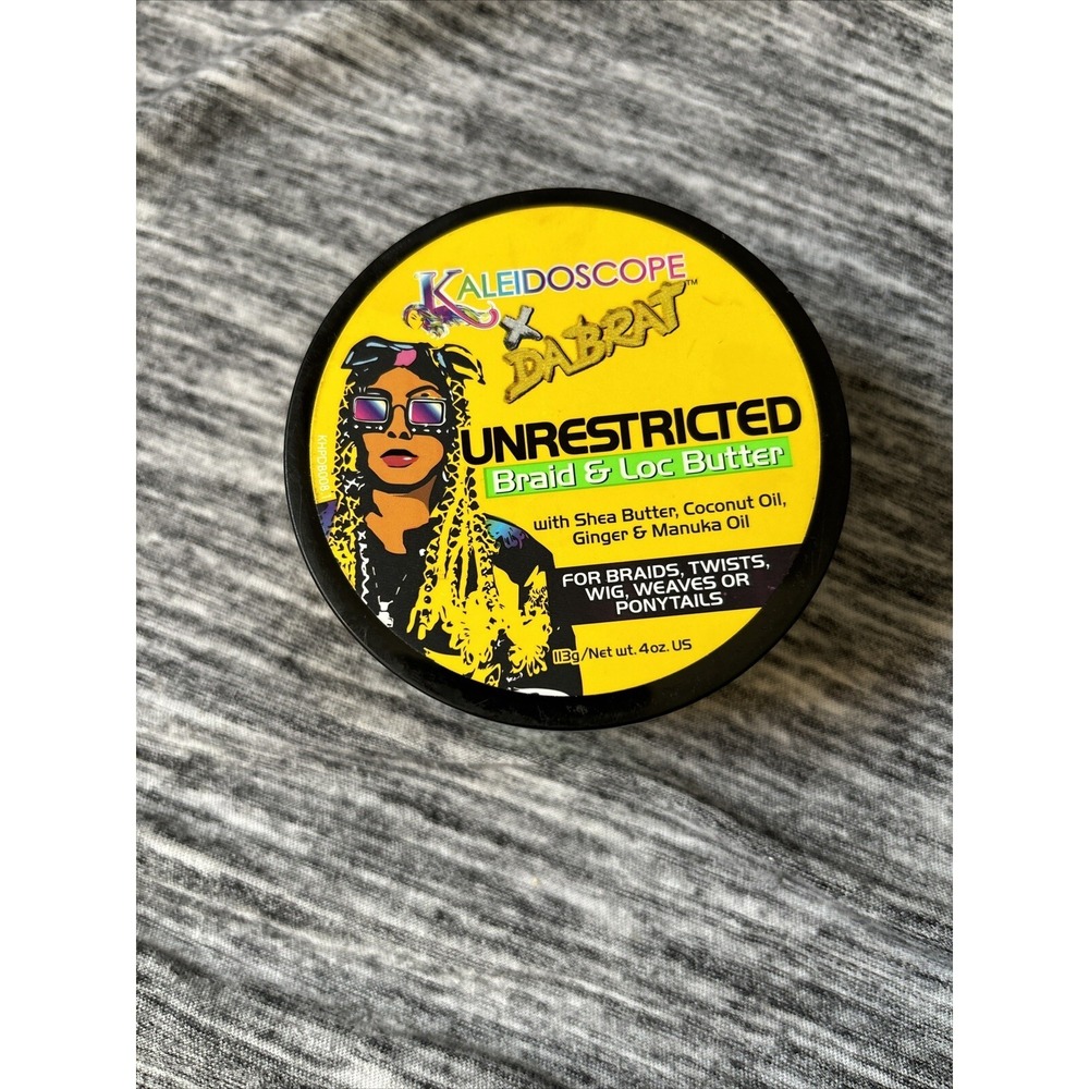 KALEIDOSCOPE_DA BRAT_UNRESTRICTED_Braid & Loc Butter_Anti-Frizz Treatment_4 OZ